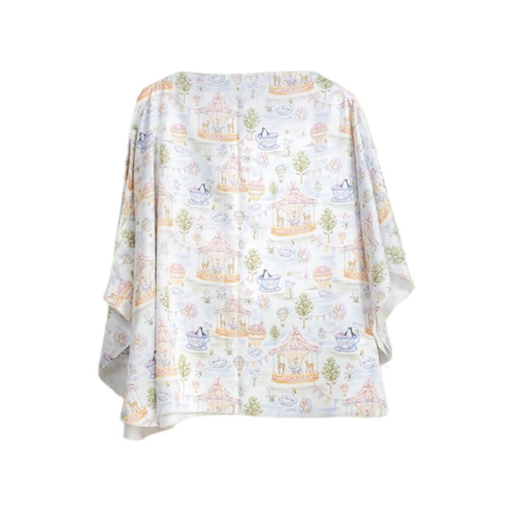 ผ้าคลุมให้นมโคคูโน่พร้อมกระเป๋า CoCoono Nursing Cover Circus garden